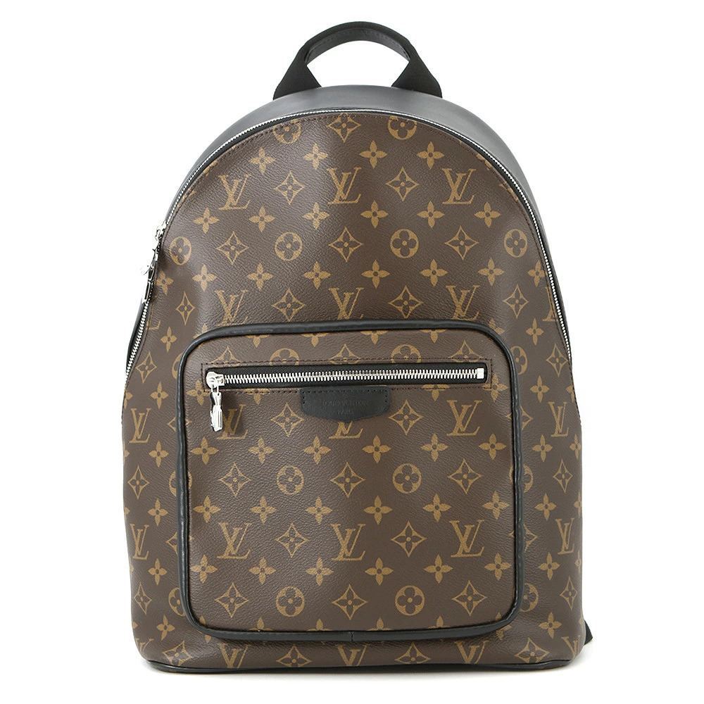 Louis Vuitton Monogram Macassar Brown Josh Backpack NV Black Bag
